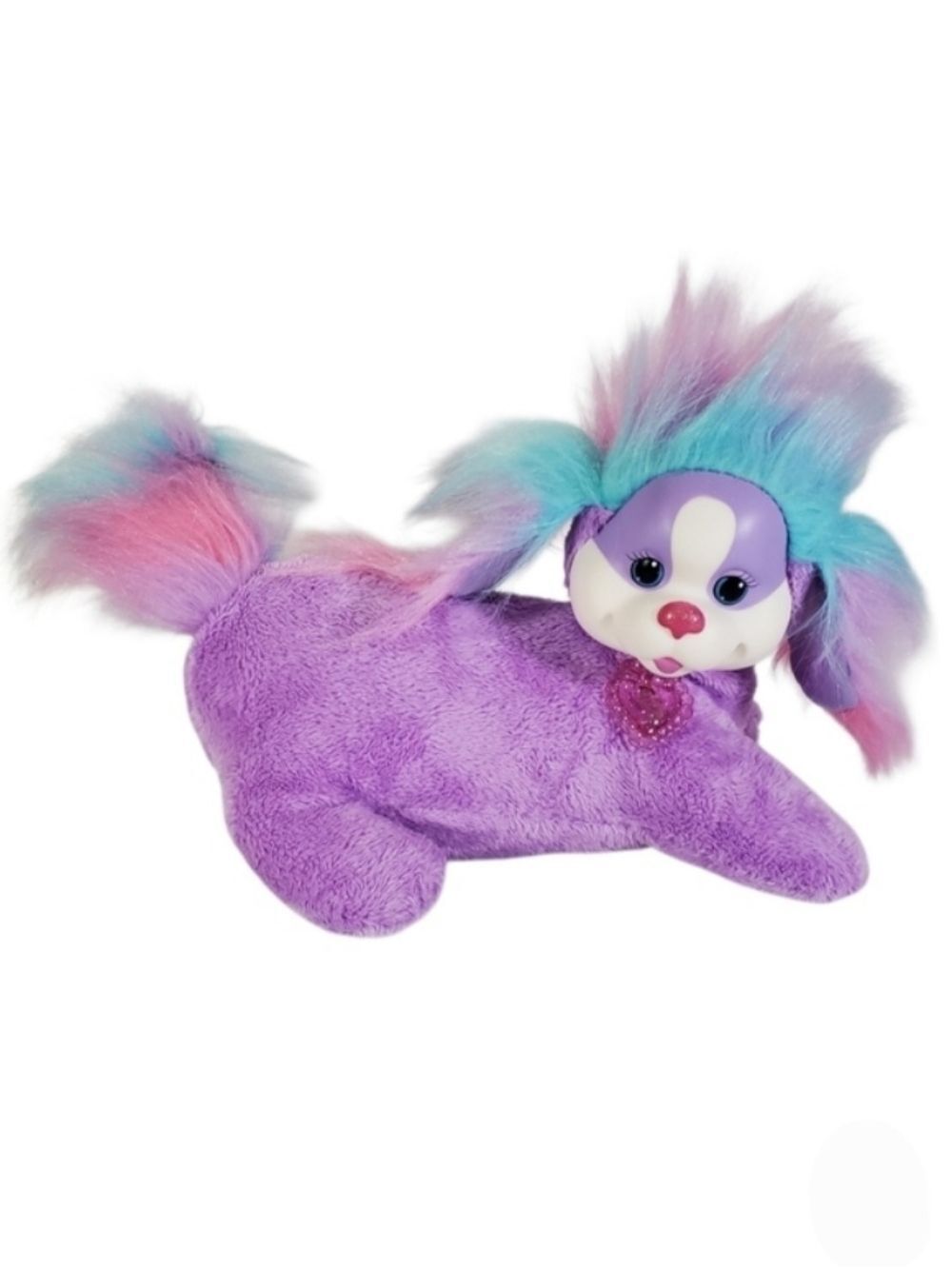 Puppy Surprise Candy Purple Plush Stuffed Animal With 3 Babies 2015